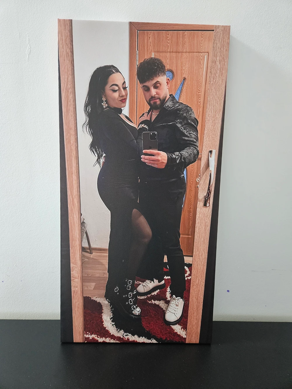 Tablou canvas cuplu îndrăgostiți