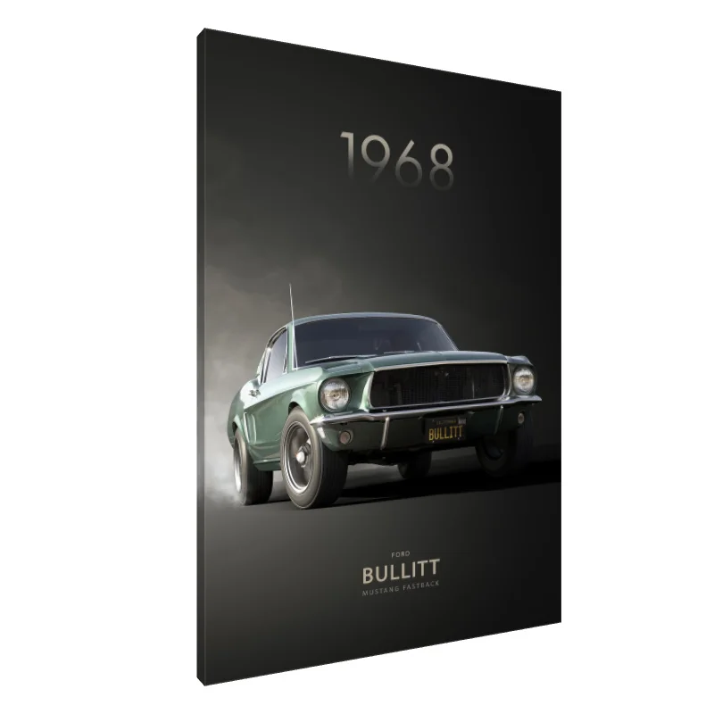 Tablou Canvas: Glorie Mustang 1968