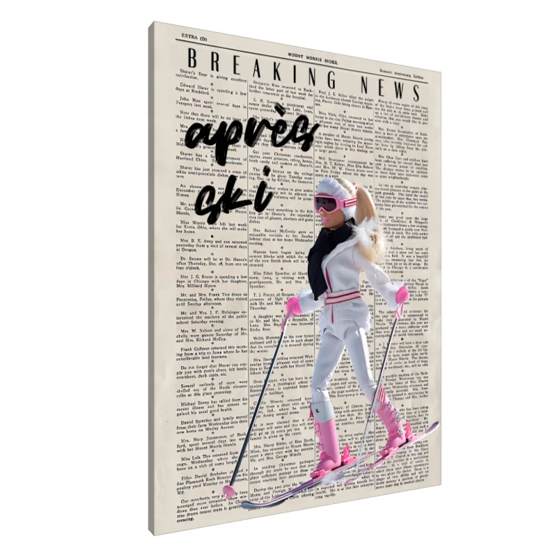 Tablou canvas: Tablou pe pânză: Après Ski Chic