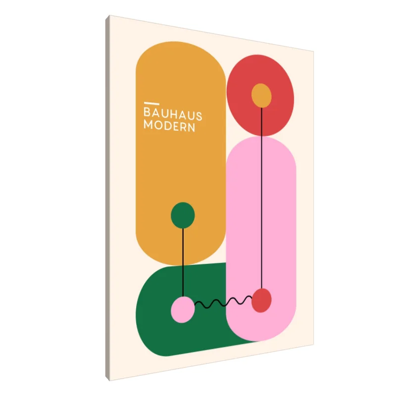 Tablou Canvas: Armonie Bauhaus - Image 1