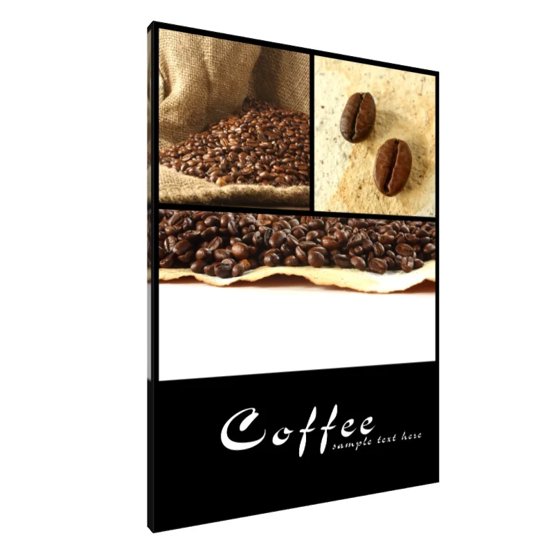 Tablou Canvas: Boabe și Cafea