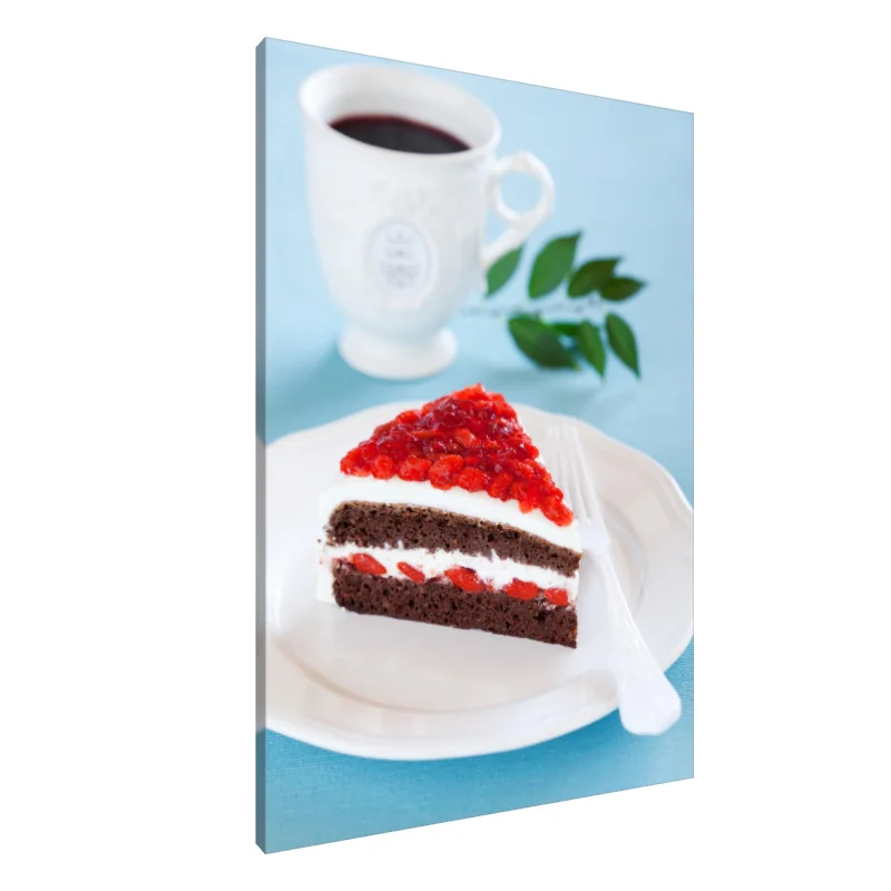 Tablou Canvas: Deliciu de bucurie cu fructe de padure