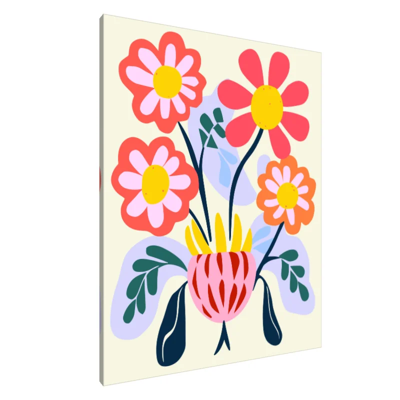 Tablou Canvas: Bucurie înfloritoare (2)