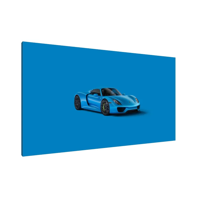 Tablou Canvas: Icoana Albastră de Viteză