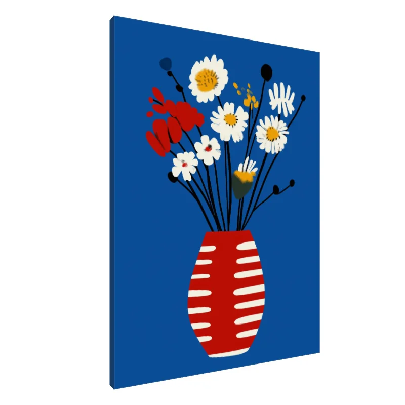 Tablou Canvas: Flori Îndrăznețe