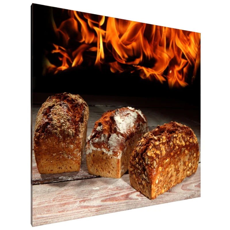 Tablou Canvas: Pâine în flăcări