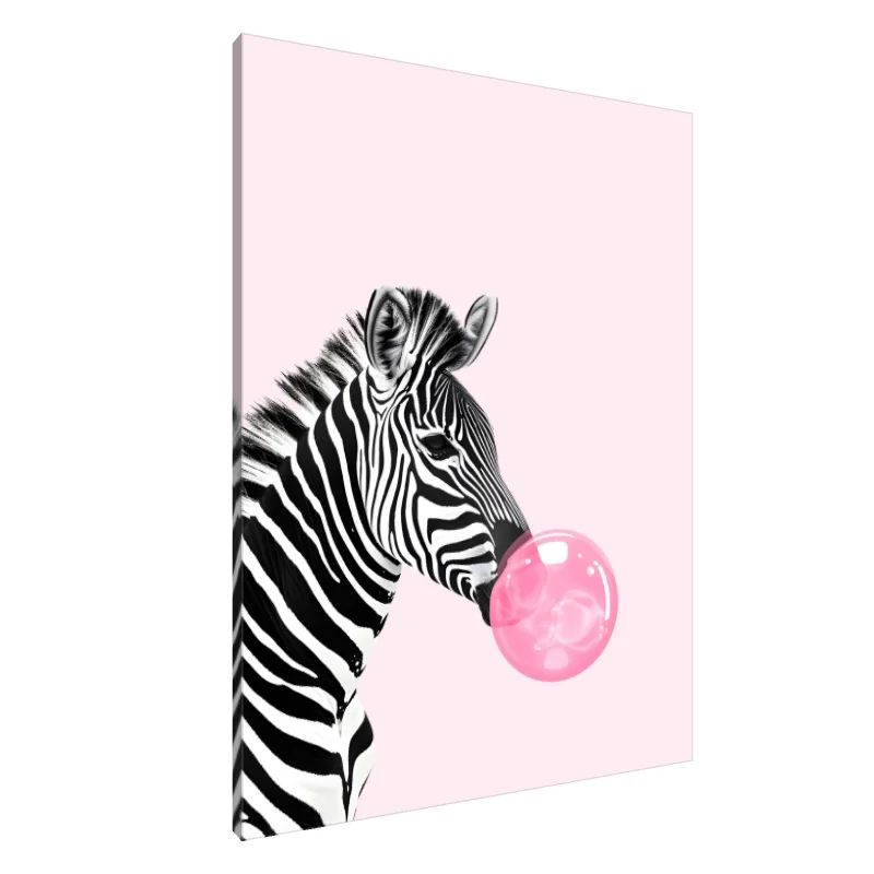 Tablou Canvas: Balonul Bucuriei: Stil Zebra