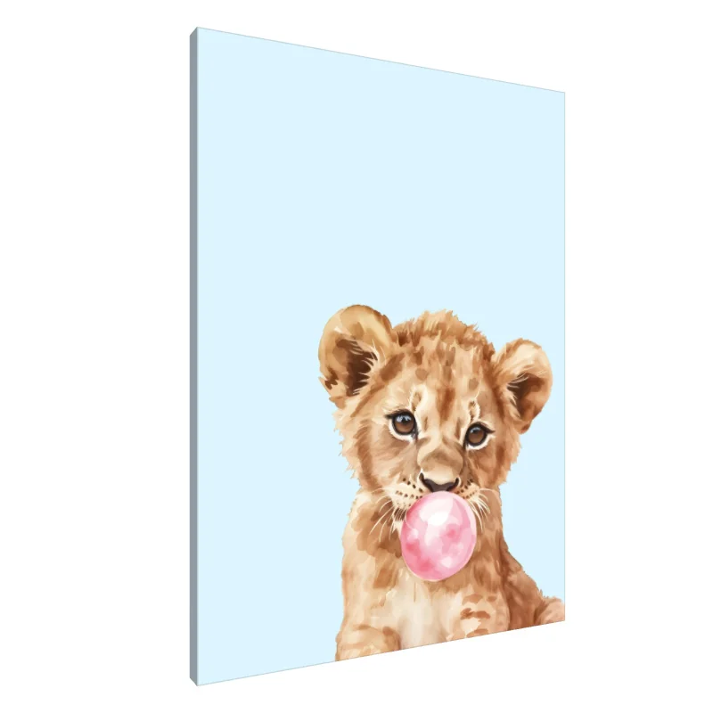 Tablou Canvas: Bubblegum Safari