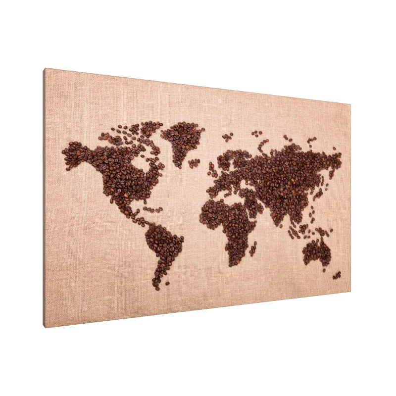Tablou Canvas: Continente Cofeinizate