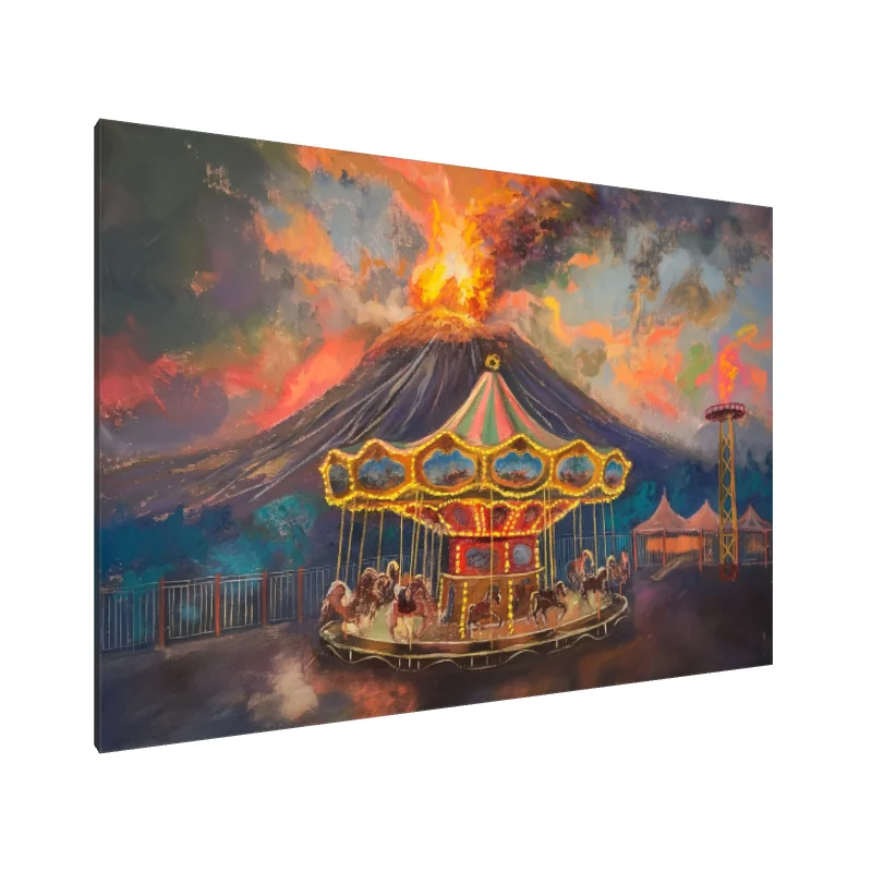 Tablou Canvas: Carnavalul Eruptiilor