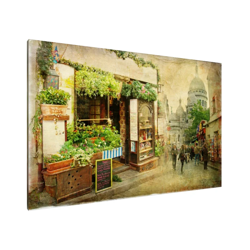 Tablou Canvas: Plimbare fermecătoare în Paris