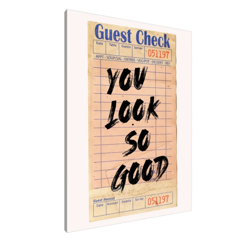 Tablou Canvas: Verifică-ți farmecul