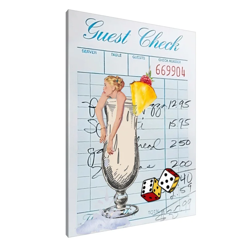 Tablou Canvas: Verificare, vă rog: O înghițitură suprarealistă - Image 1