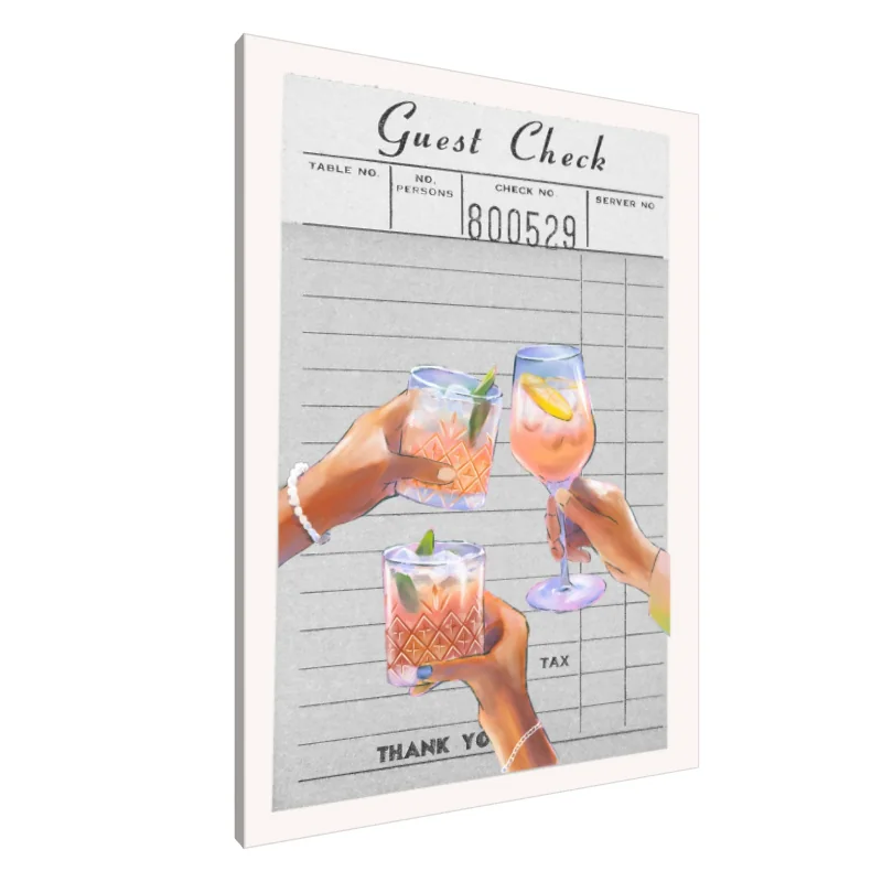 Tablou Canvas: Noroc pentru momente frumoase - Image 1