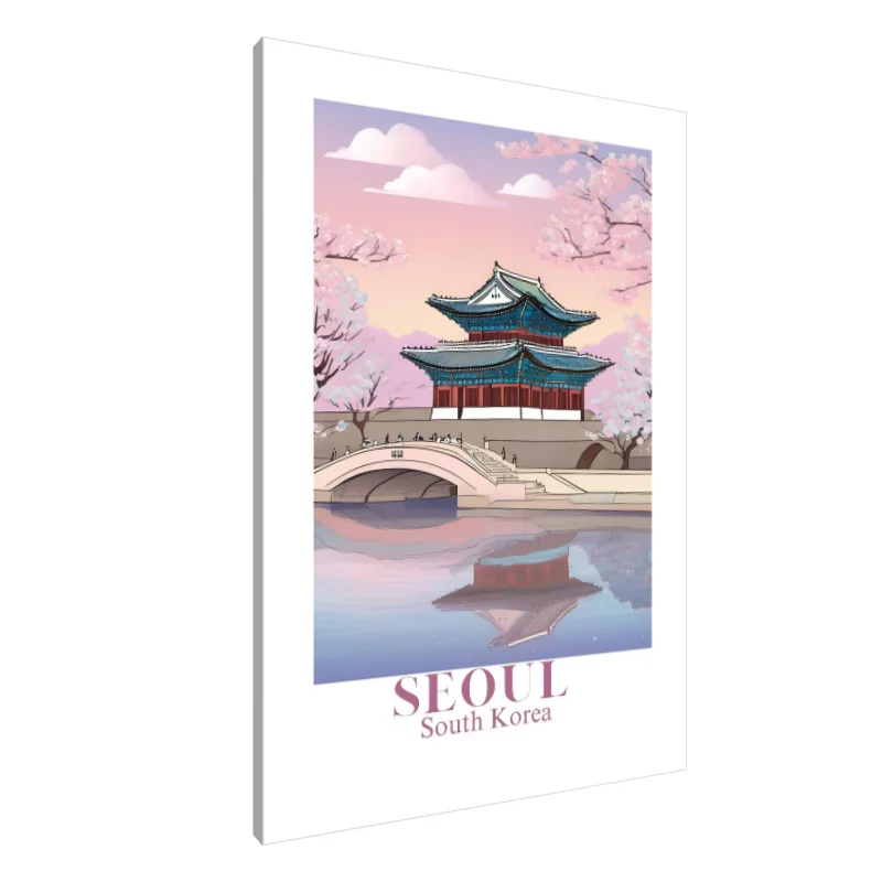 Tablou Canvas: Vise cu Flori de Cireș