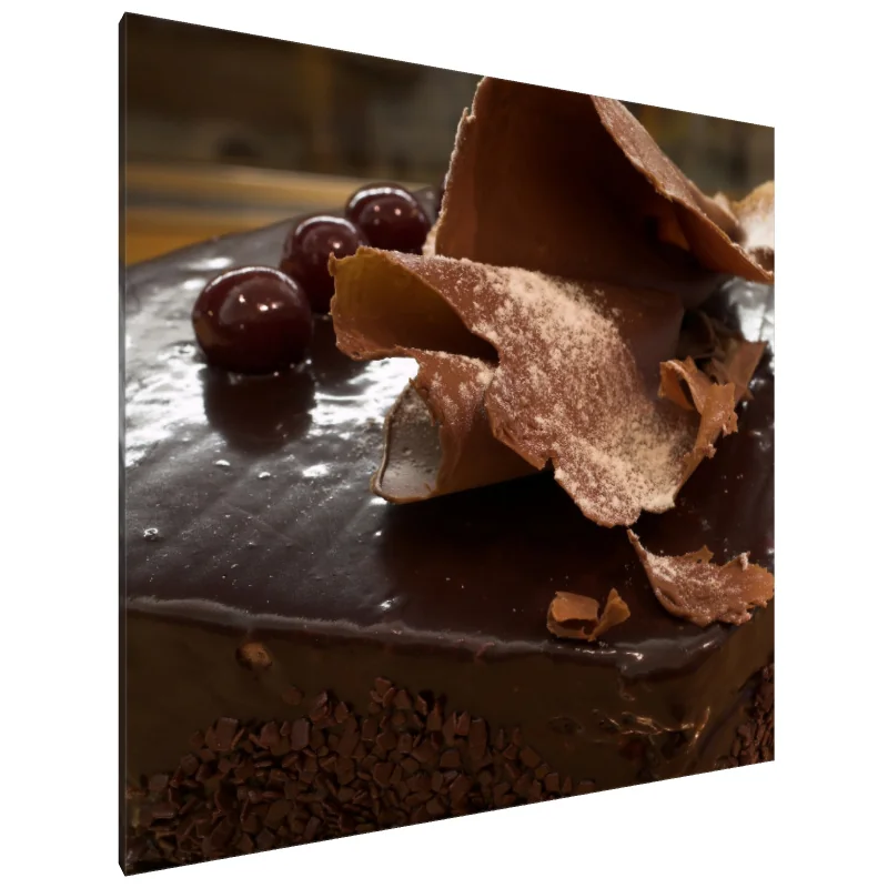 Tablou Canvas: Eleganță în Ciocolată