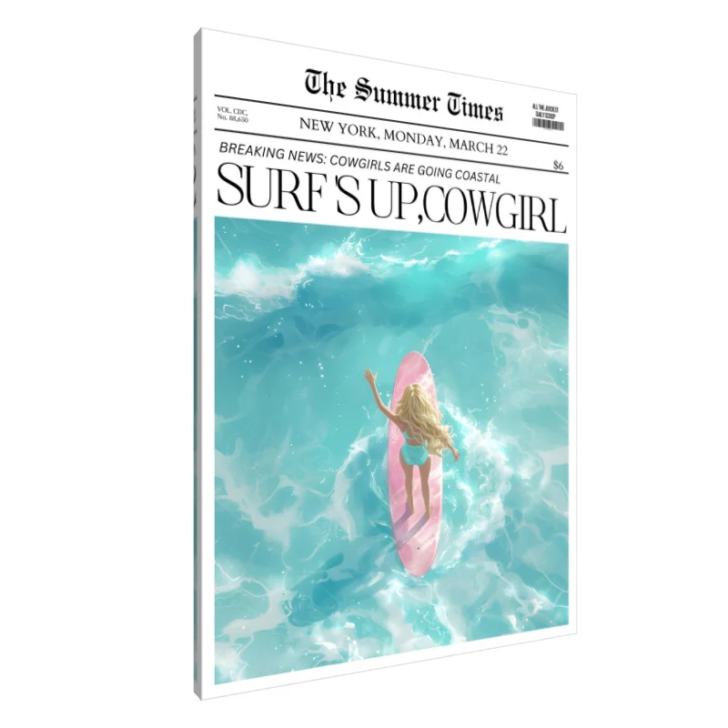 Tablou Canvas: Vibrații de Cowgirl de pe Coasta - Image 1