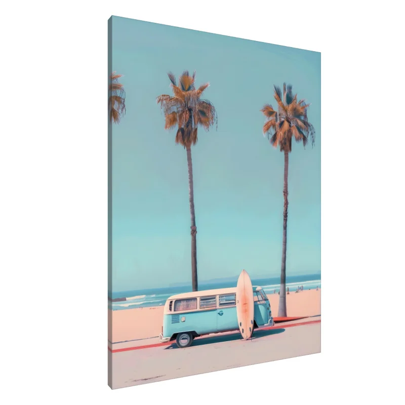 Tablou Canvas: Peisaj de vis de pe coastă - Image 1