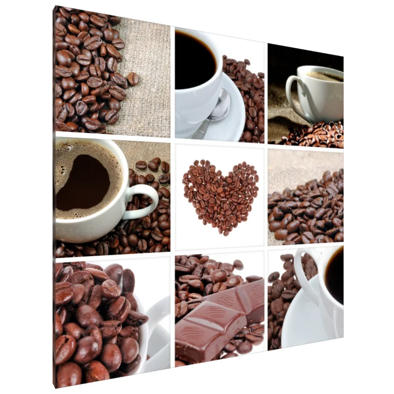 Tablou Canvas: Colaj Dragoste pentru Cafea