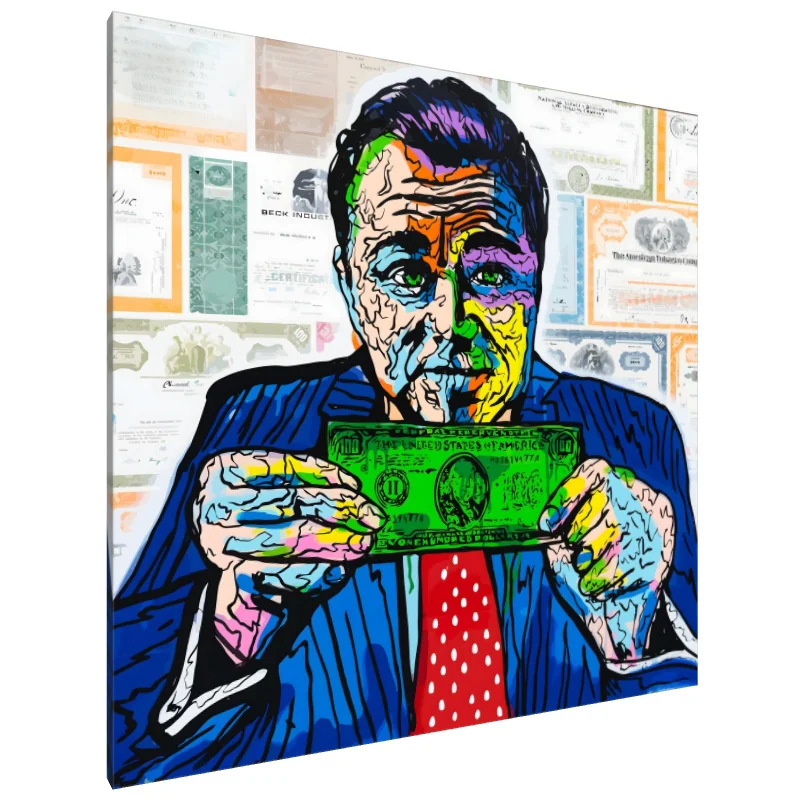 Tablou Canvas: Culorile Capitalismului