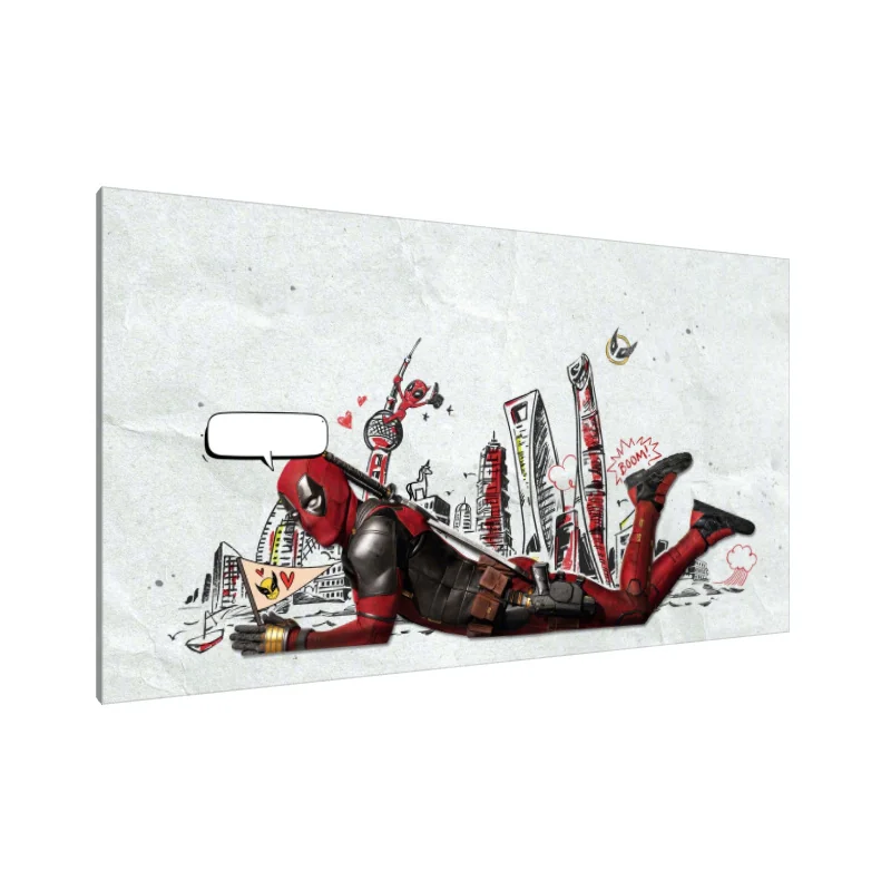 Tablou Canvas: Haos comic în oraș