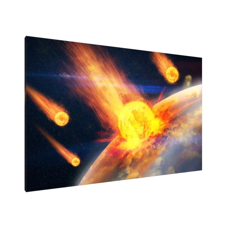 Tablou Canvas: Impact Cosmic