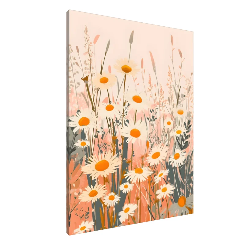 Tablou Canvas: Peisaj cu margarete