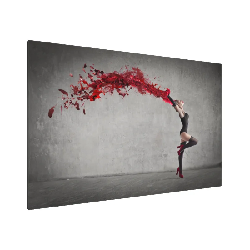 Tablou Canvas: Dansul Pasiunii Roșii - Image 1