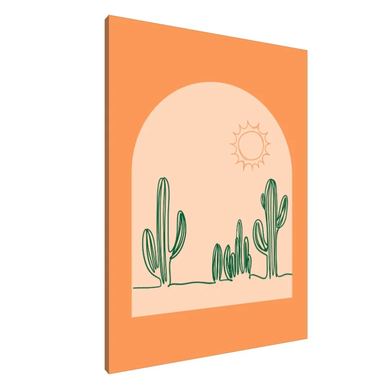 Tablou Canvas: Simfonia Răsăritului în Deșert