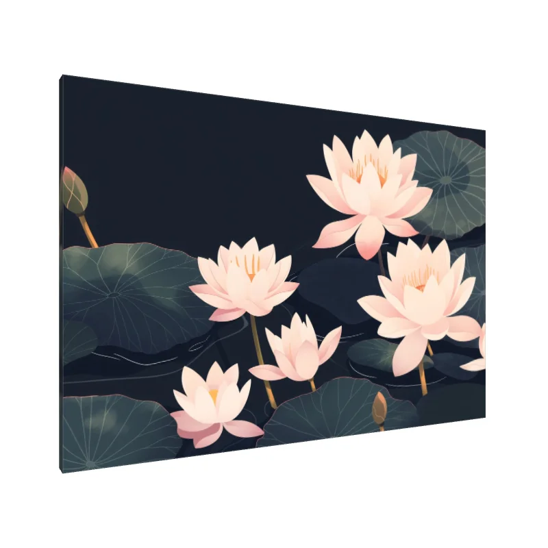 Tablou Canvas: Eleganță în Înflorire (2)