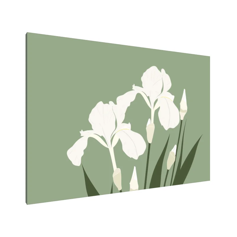 Tablou Canvas: Eleganță în Înflorire (1)