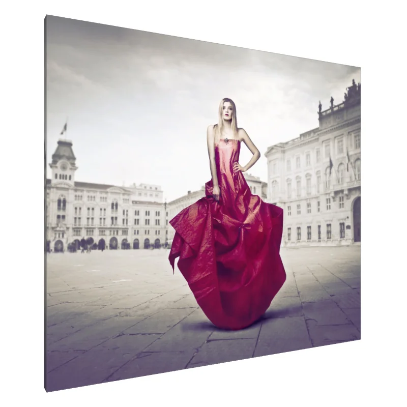 Tablou Canvas: Eleganță în roșu