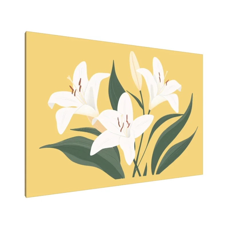 Tablou Canvas: Flori Elegante