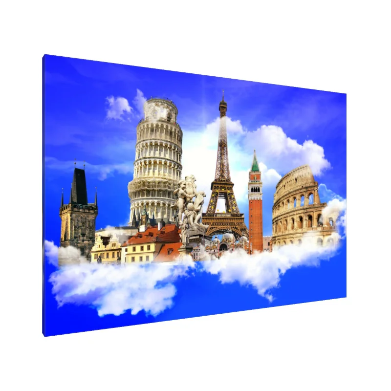 Tablou Canvas: Minunile Europene în nori