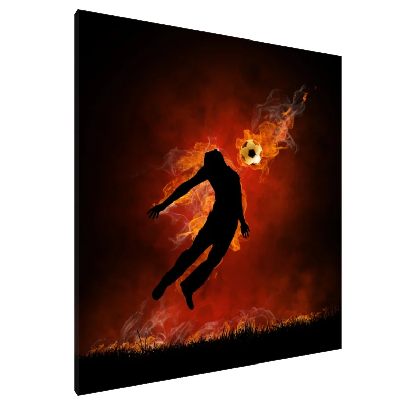 Tablou Canvas: Atacant Fierbinte