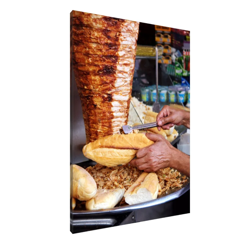 Tablou Canvas: Festin Gustos: Arta Shawarmei