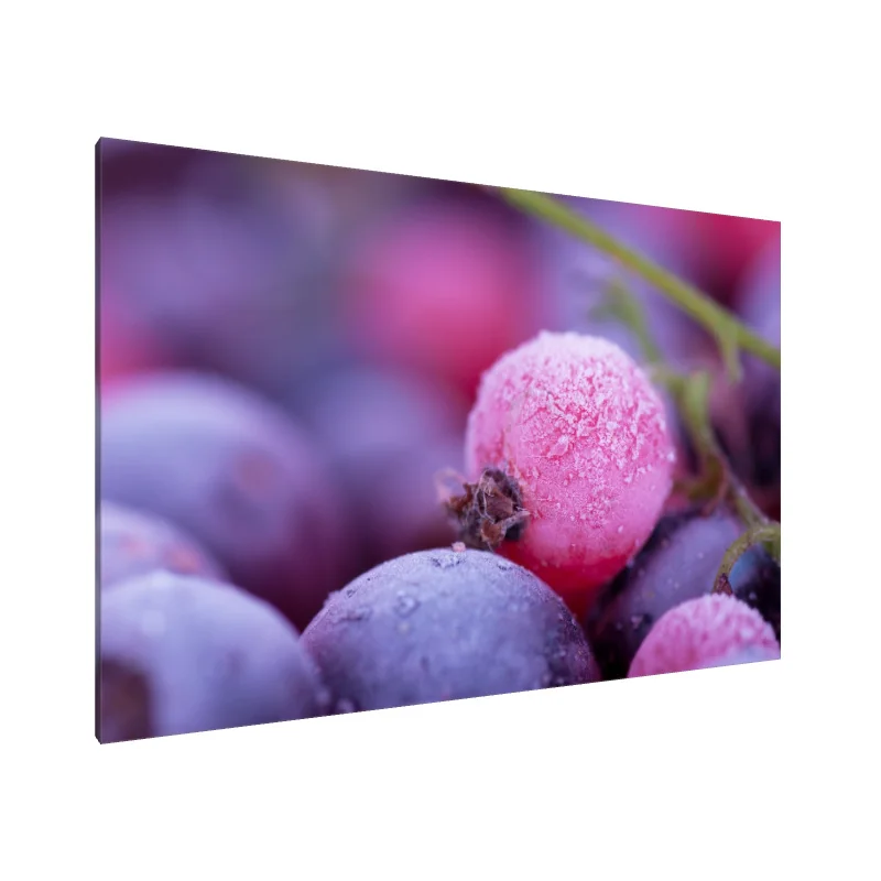 Tablou Canvas: Deliciu de Fructe de Pădure Gheață