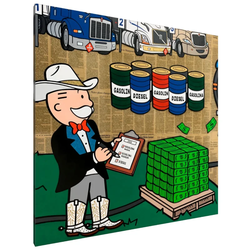 Tablou Canvas: Combustibilul Norocului