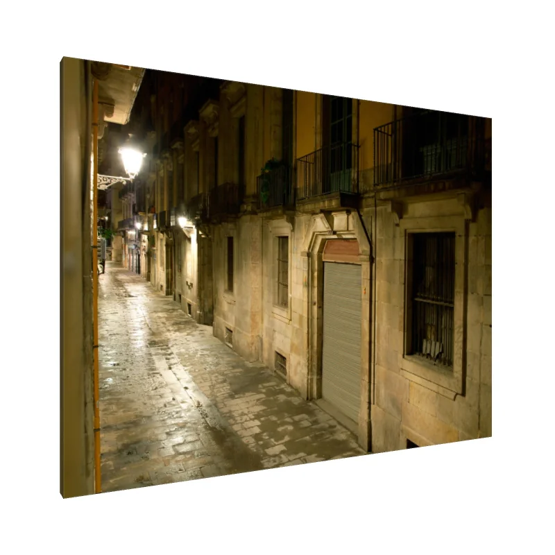 Tablou Canvas: Alei Aurii la Apus - Image 1