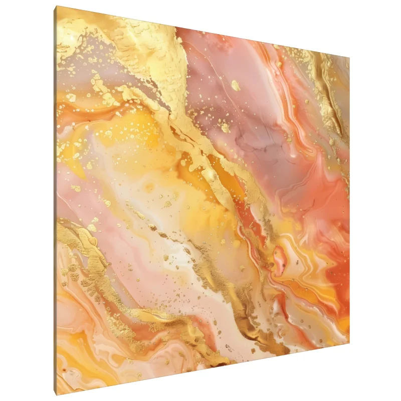 Tablou Canvas: Peisaj de Vis Aurit