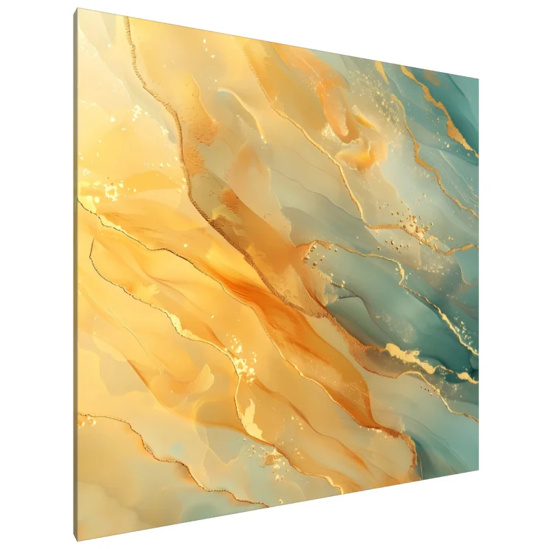 Tablou Canvas: Derivație Aurie (1) - Image 1