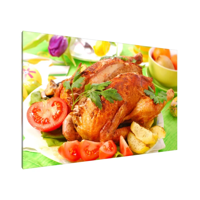 Tablou canvas: Deliciu prăjit aurie