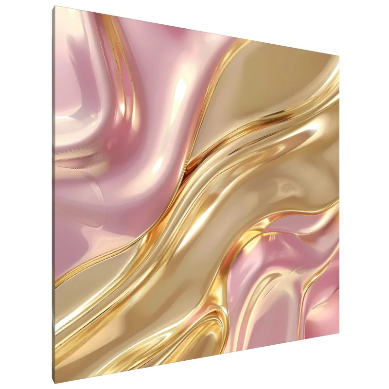 Tablou Canvas: Valuri aurii de eleganță - Image 1