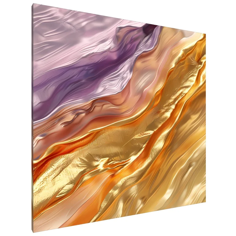 Tablou Canvas: Valuri Aurii de Seninătate - Image 1