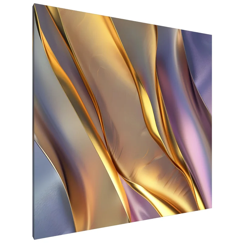 Tablou Canvas: Valuri Aurii ale Seninătății