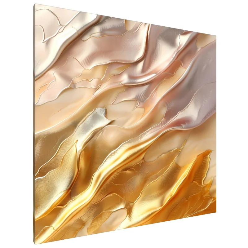 Tablou Canvas: Valuri Aurii ale Liniștii - Image 1