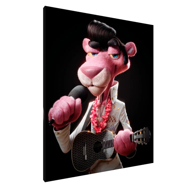 Tablou Canvas: Serenada Felinei Groovy