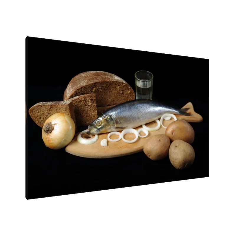 Tablou Canvas: Festin la port