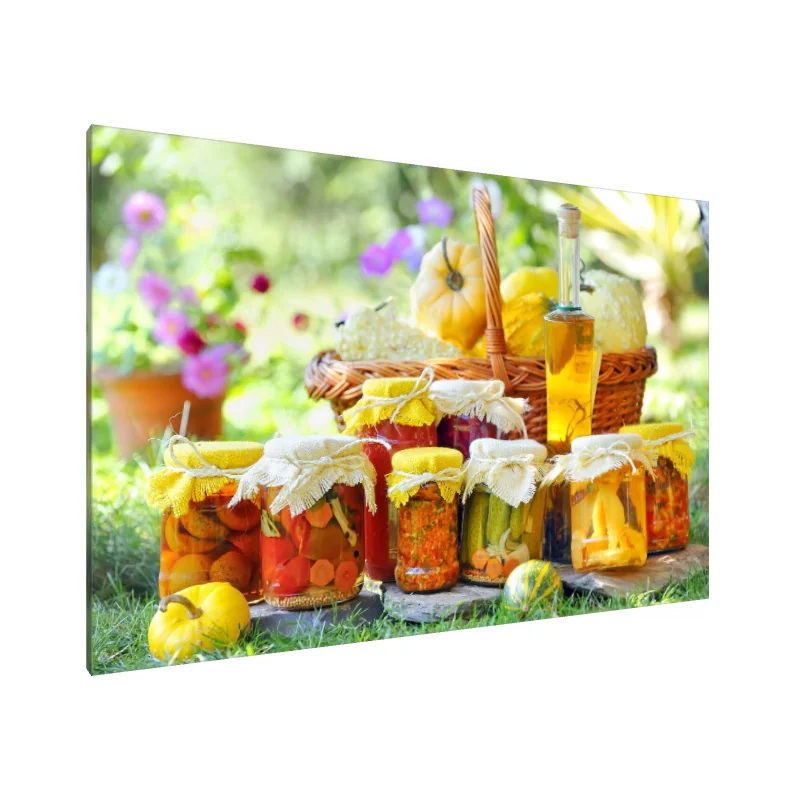 Tablou Canvas: Recoltă într-un borcan
