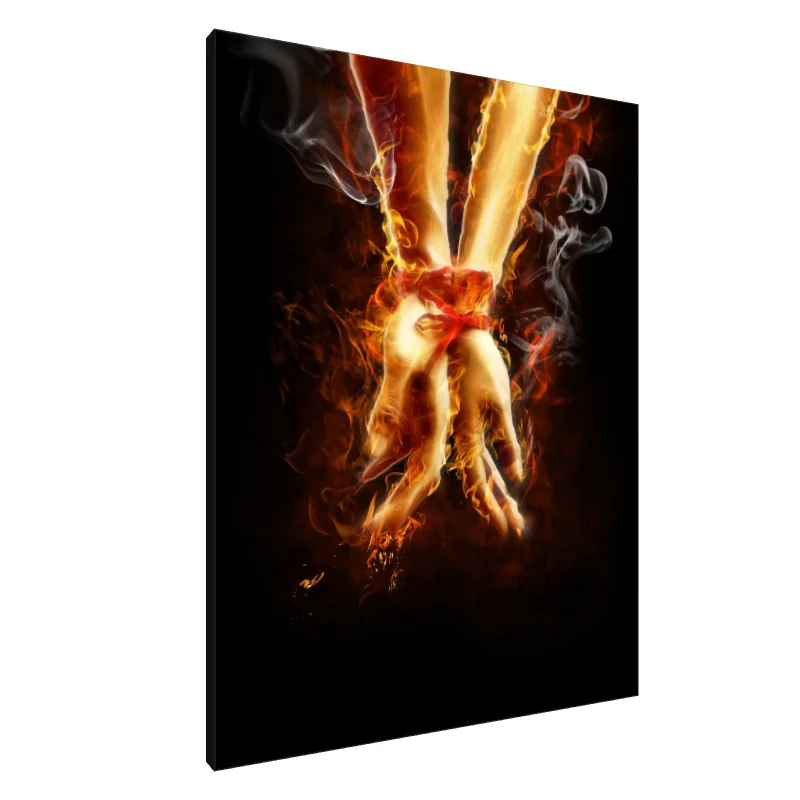 Tablou Canvas: Îmbrățișarea Infernului